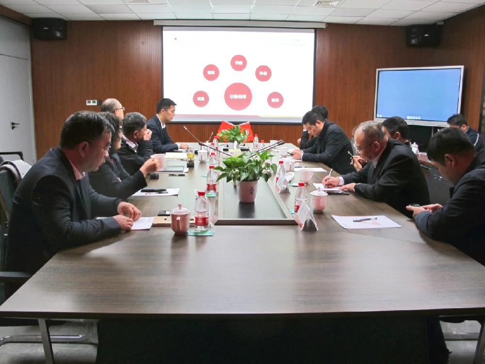 堯柏特種水泥集團(tuán)有限公司受邀到公司參觀(guān)考察